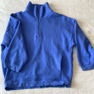 Lululemon Oversized Quarter Zip Sweatshirt